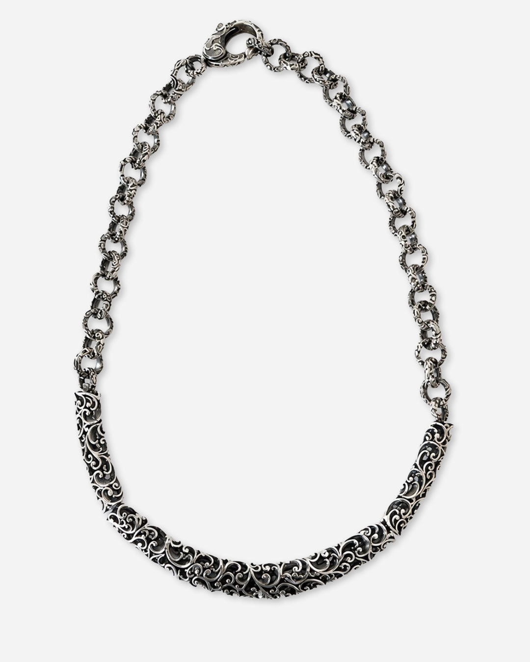 COLLANA CHOKER CON CATENA ROLÒ