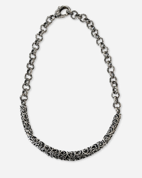 COLLANA CHOKER CON CATENA ROLÒ