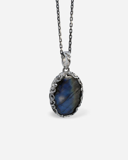 COLLANA CIONDOLO LABRADORITE