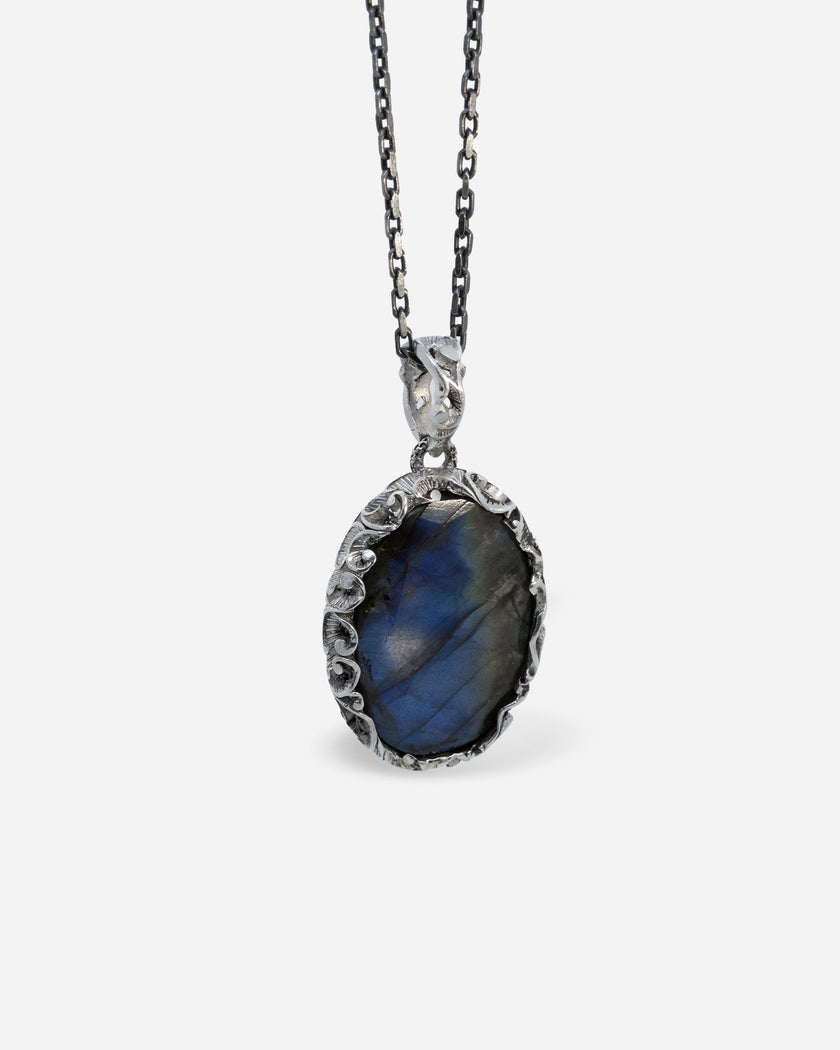 COLLANA CIONDOLO LABRADORITE