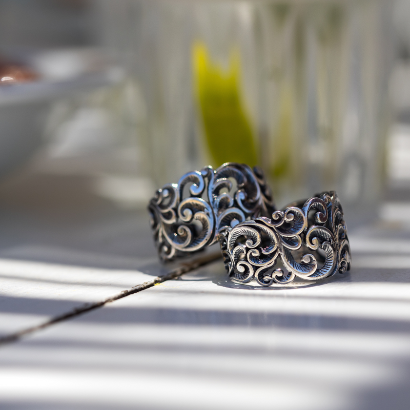 ORECCHINI A CERCHIO PIATTO