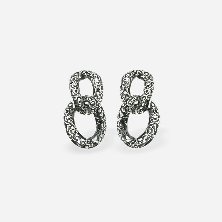 ORECCHINI GROUMETTE DOPPIA