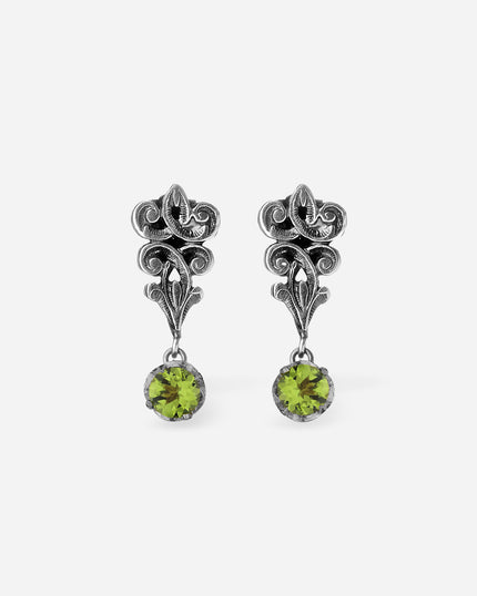 ORECCHINI CON PUNTO LUCE PENDENTE