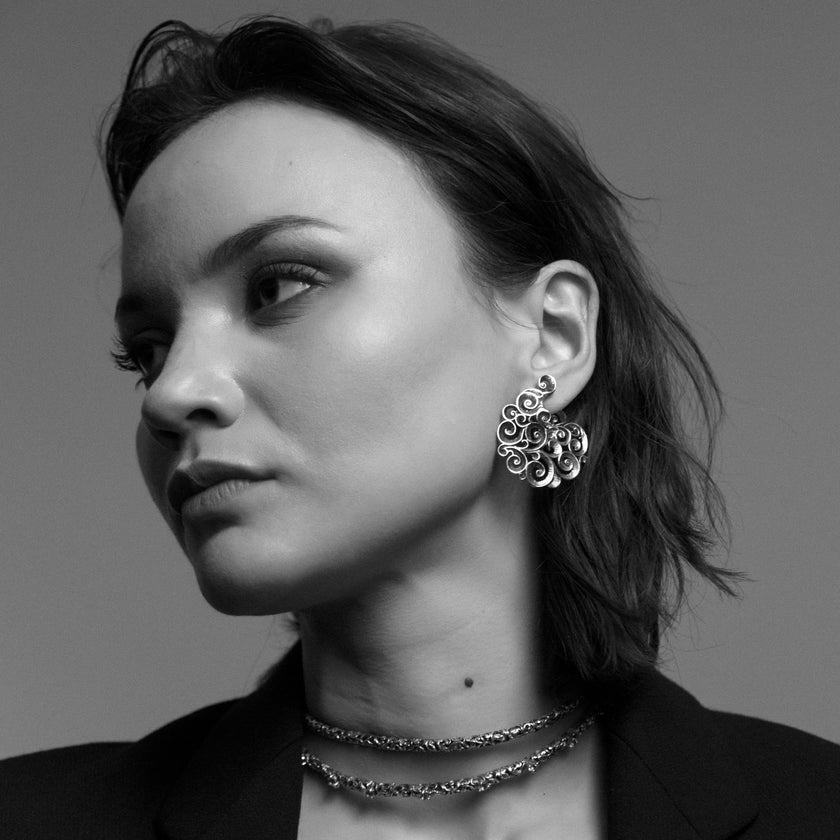 ORECCHINI OPERA ROSONE