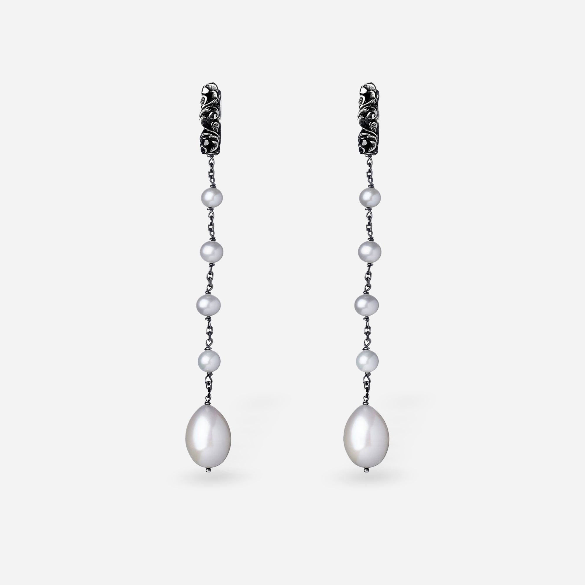 ORECCHINI PERLA LARIAT L