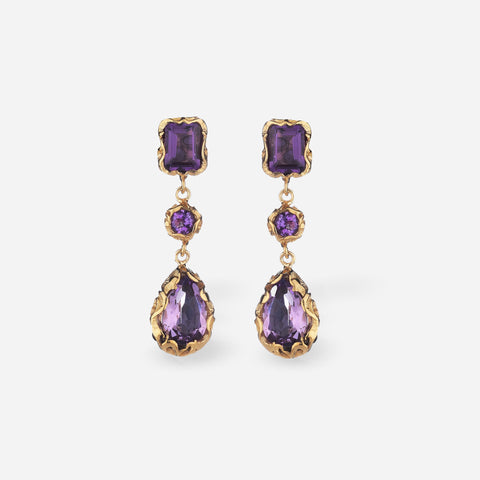 ORECCHINI SHRI PENDENTI DORATI