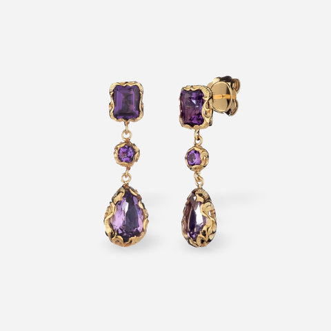 ORECCHINI SHRI PENDENTI DORATI