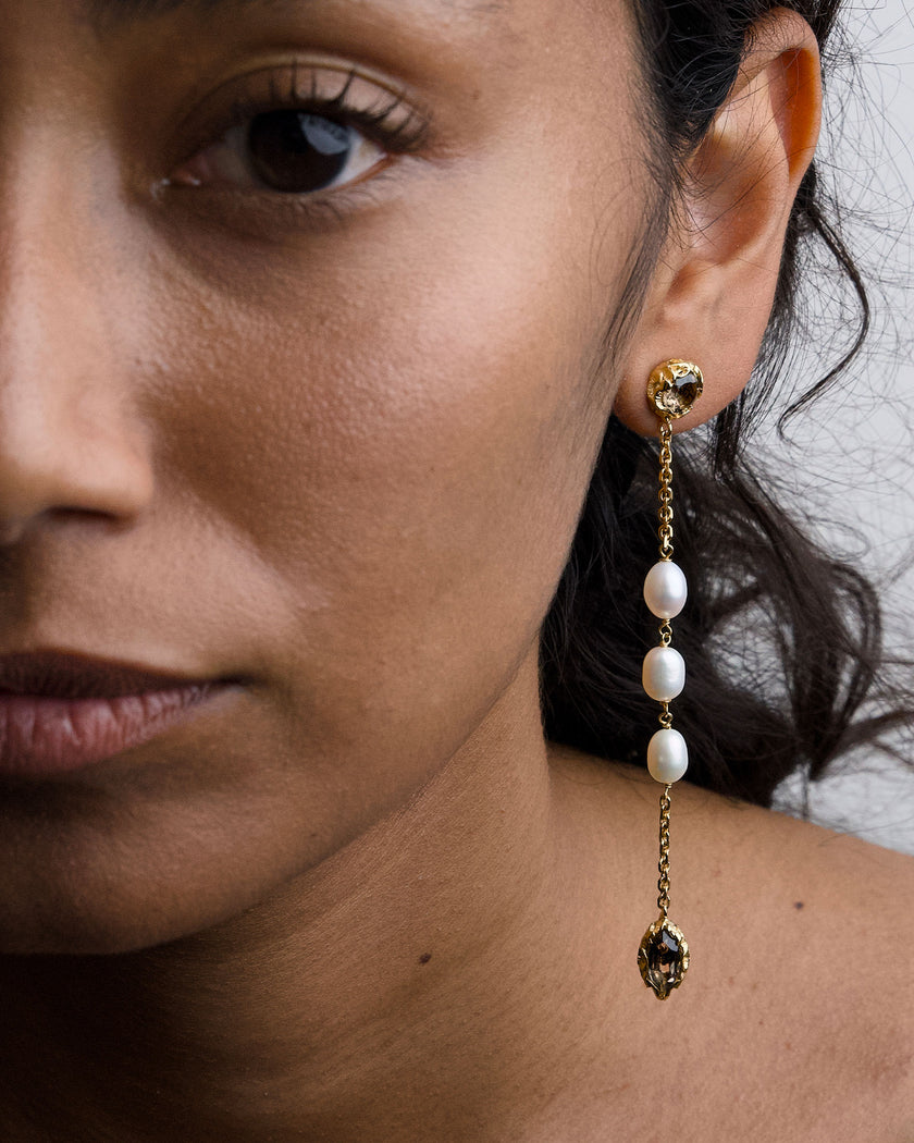 ORECCHINI PURA LARIAT DORATI