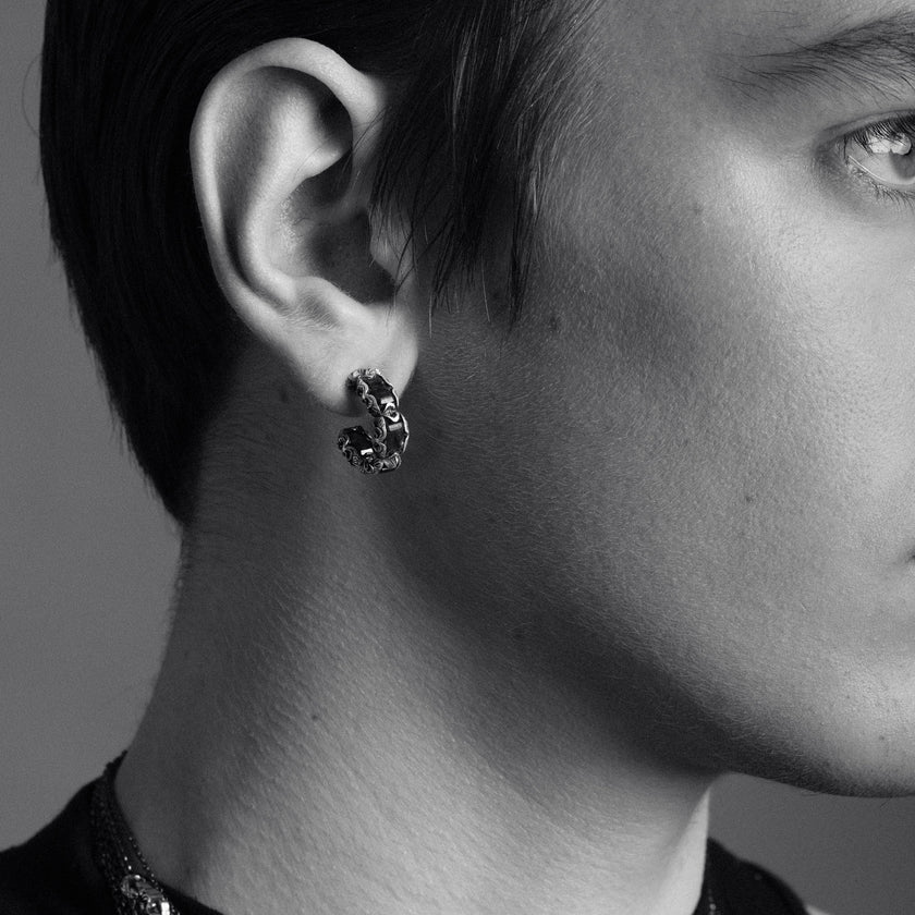 ORECCHINI ETERNITY A CERCHIO SQUARE