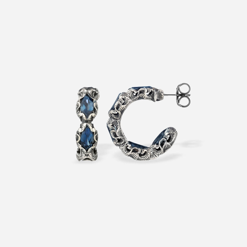 ORECCHINI ETERNITY A CERCHIO NAVETTE