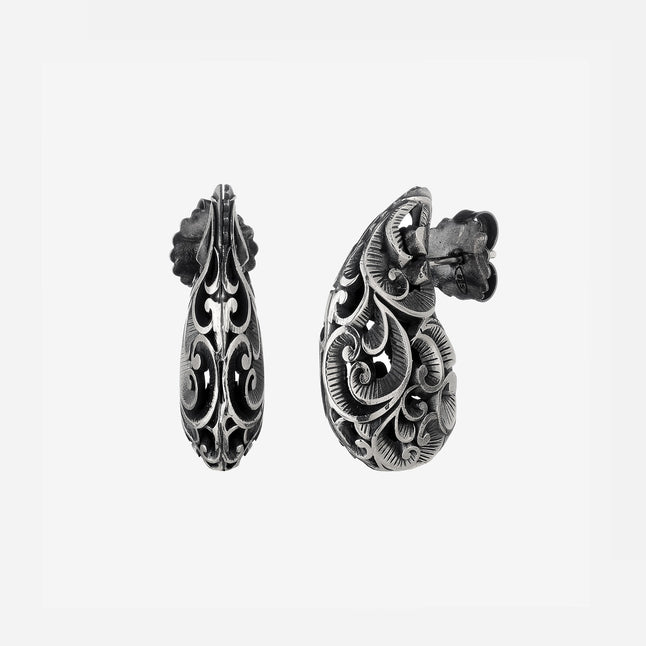 ORECCHINI DROP IN ARGENTO