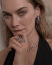 ORECCHINI DROP IN ARGENTO