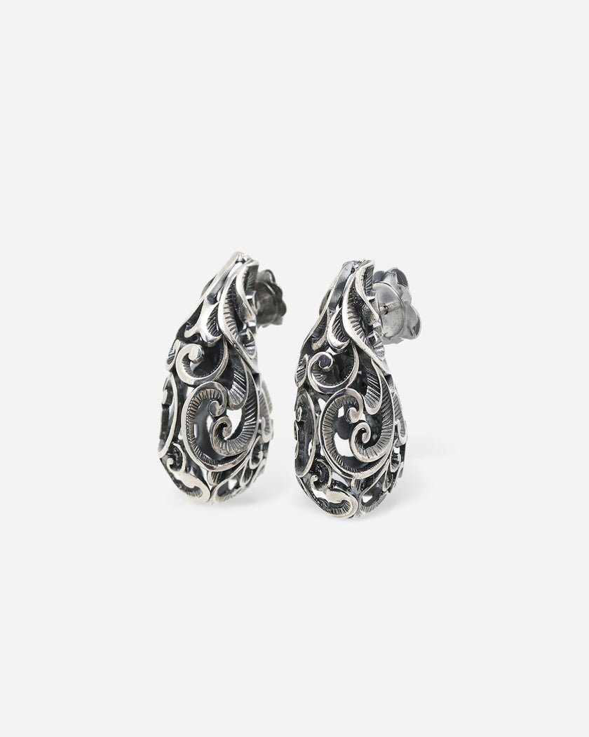 ORECCHINI DROP IN ARGENTO