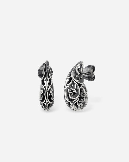 ORECCHINI DROP IN ARGENTO