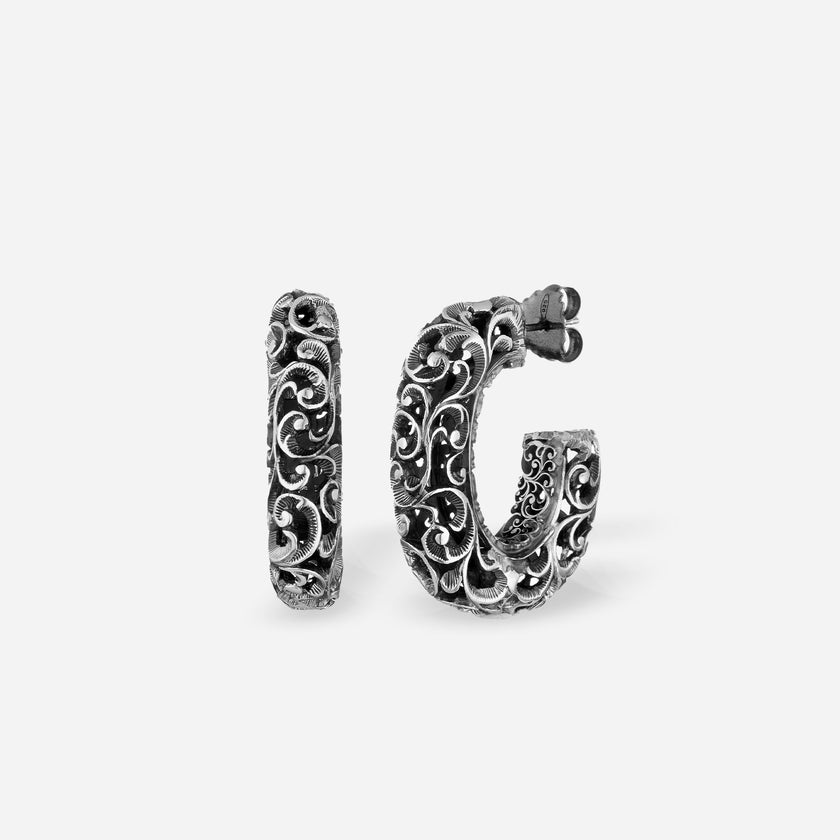 ORECCHINI BOMBATI OVAL