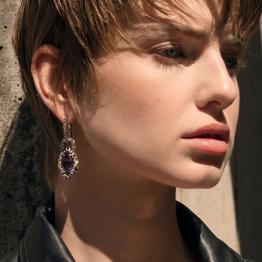 ORECCHINI CIONDOLO NAVETTE