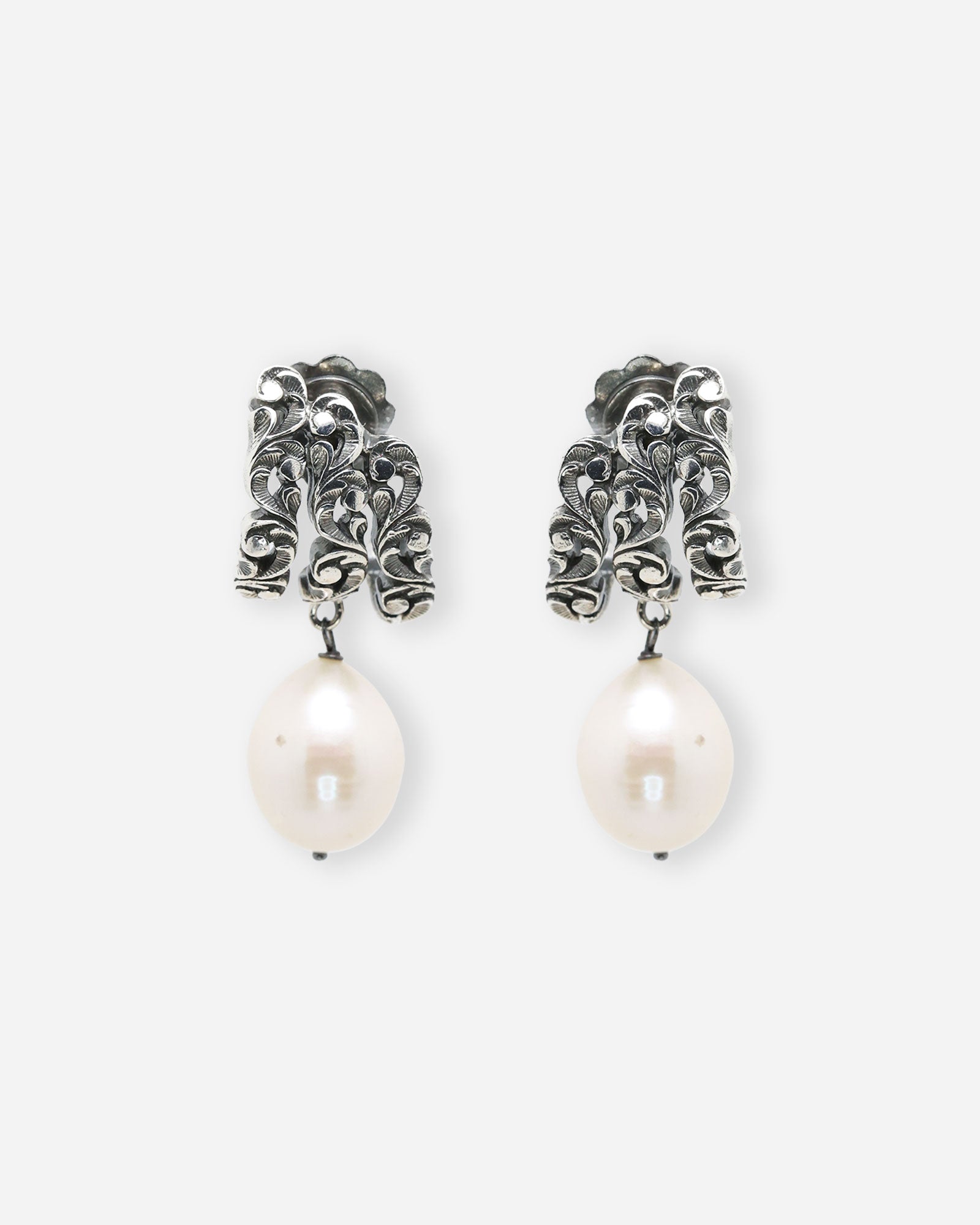 ORECCHINI TRIBAL DROP PERLA