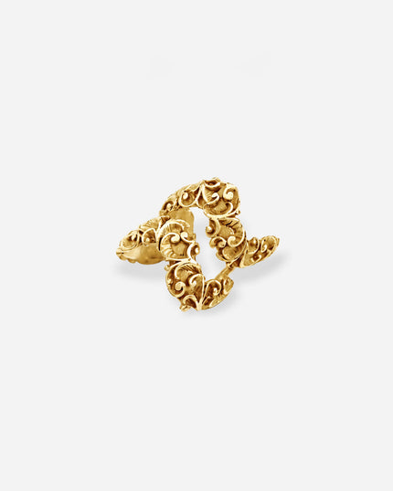 EARCUFF WAVE DORATO