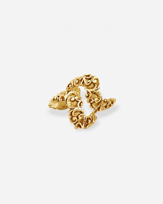 EARCUFF WAVE DORATO