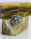 SPILLA IN ARGENTO CON PIETRE