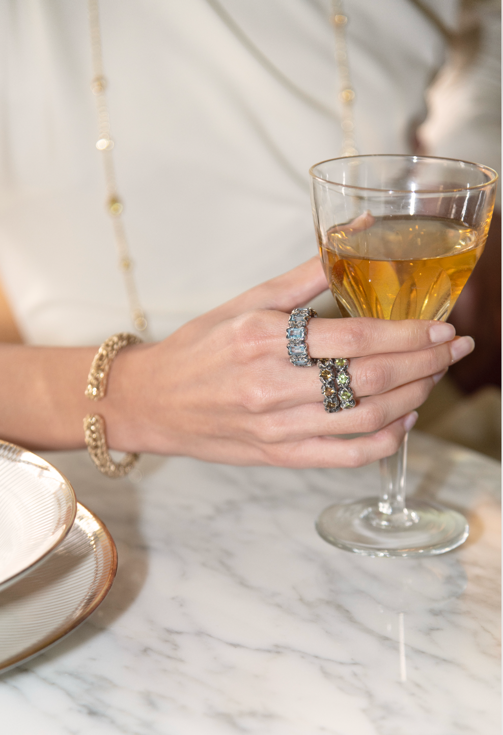 BRACCIALE CONTRARIÉ DORATO