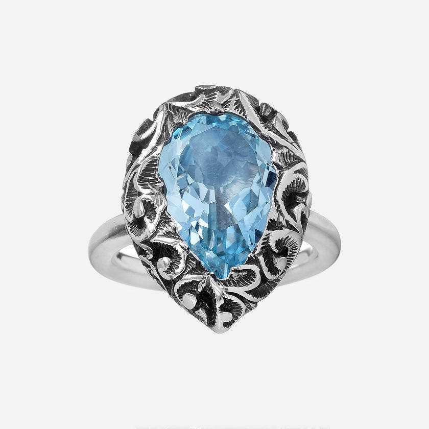 ANELLO SOLITARIO DROP L