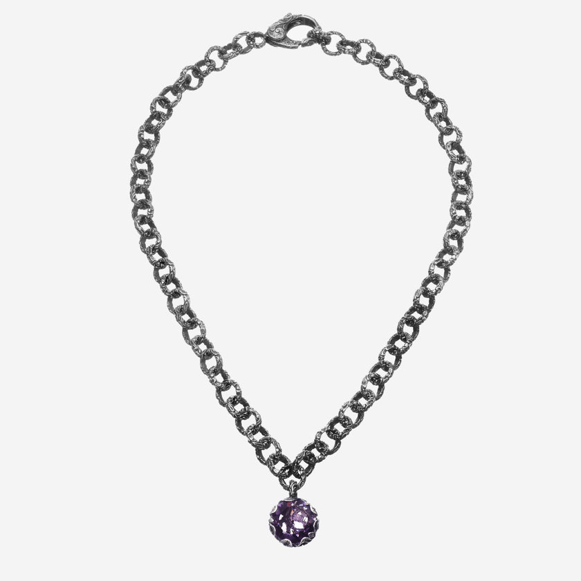 COLLANA ROLÒ CIONDOLO ROUND