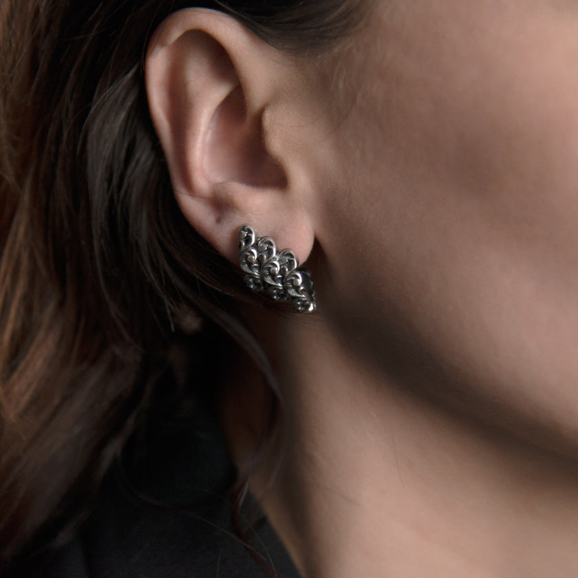 ORECCHINI A LOBO TRIBALI