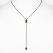 Shri necklace with pendant stones